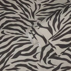 Vliestapete Tierfell Zebra Schwarz Weiß 78217-1