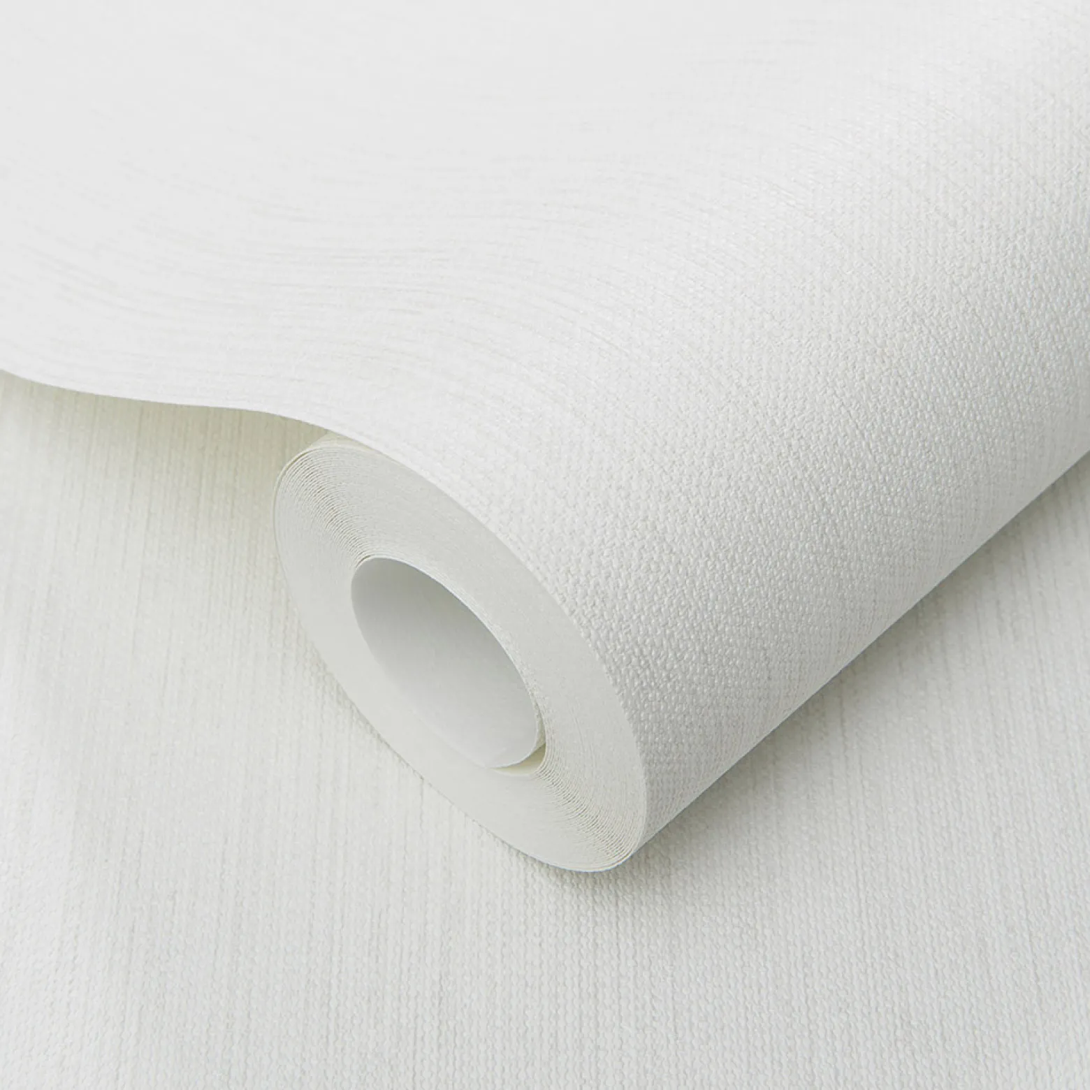 Vliestapete Uni Abstrakt Streifen Creme Grau 10559-01