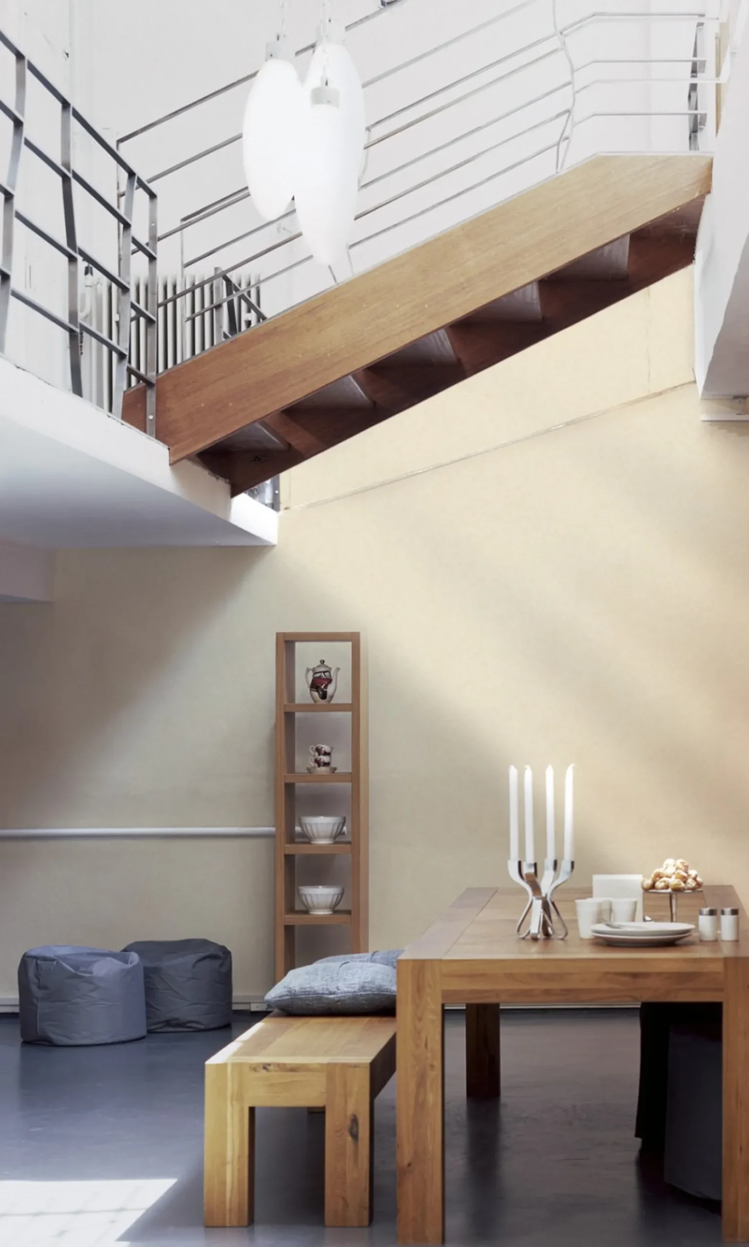 Vliestapete Uni beige livingwalls Titanium 3153-28
