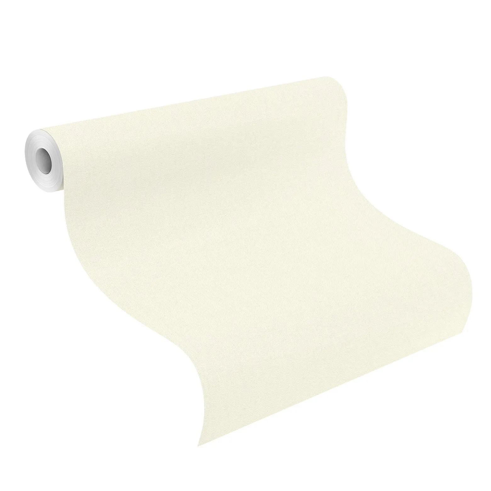 Vliestapete Uni creme 424034