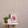 Vliestapete Uni creme-rosa 37655-2