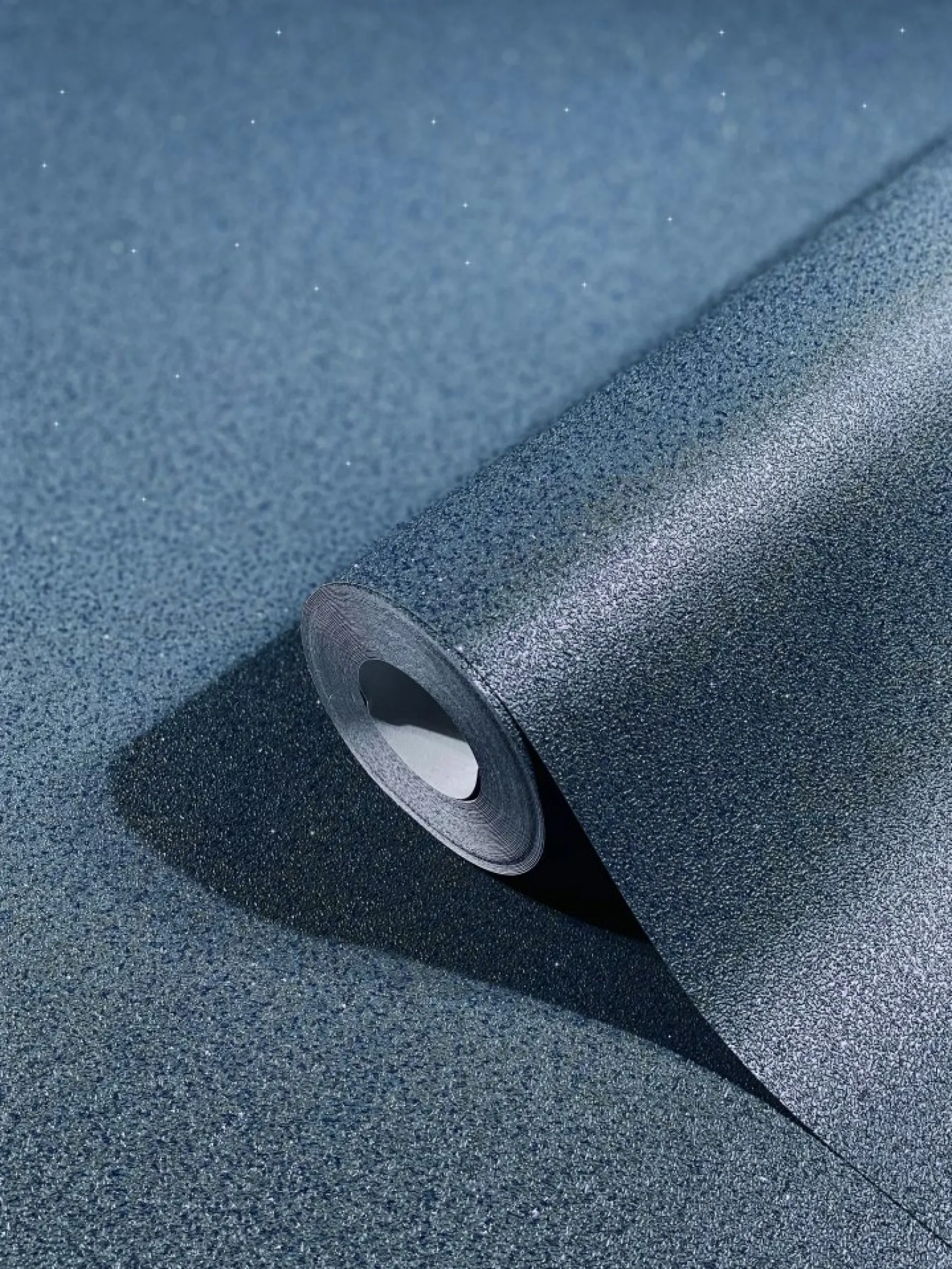 Vliestapete Uni Glitzer blau Marburg 32732