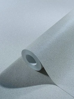 Vliestapete Uni Glitzer grau Marburg 32725