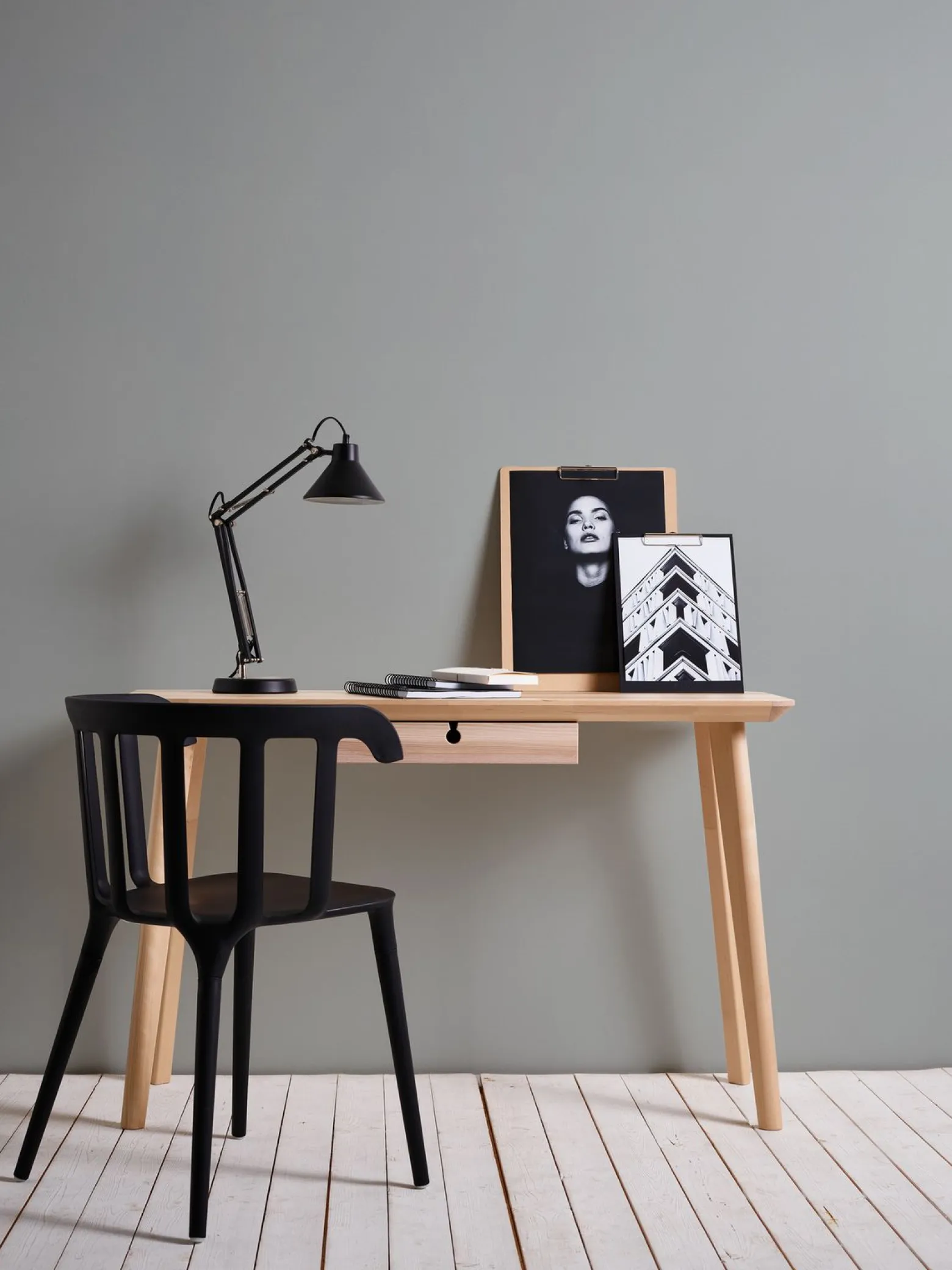 Vliestapete Uni grau AS Creation 3091-36