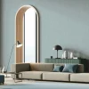 Vliestapete Uni Holzoptik Struktur Blau Grau 35361