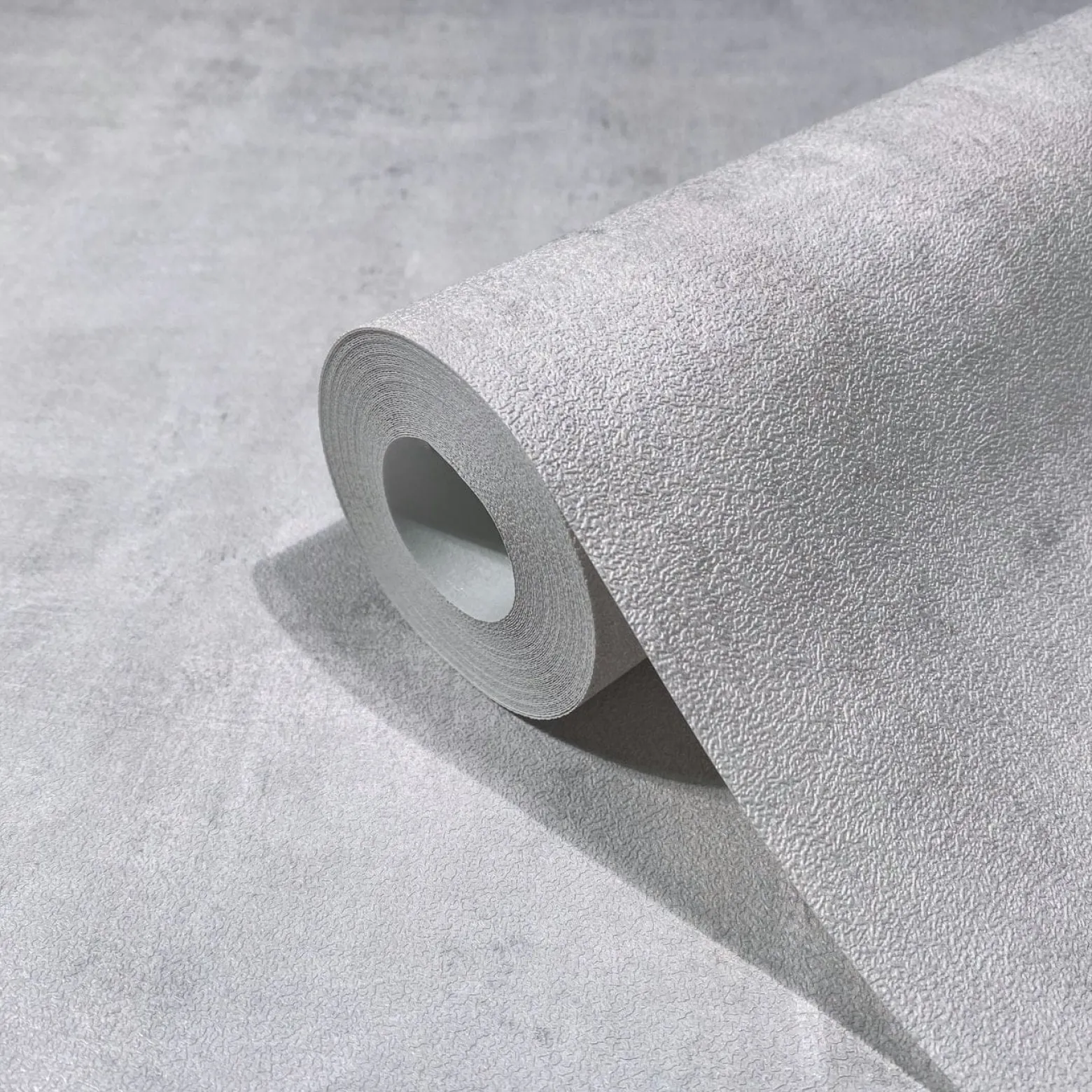 Vliestapete Uni Industrial Betonoptik Hellgrau 81615