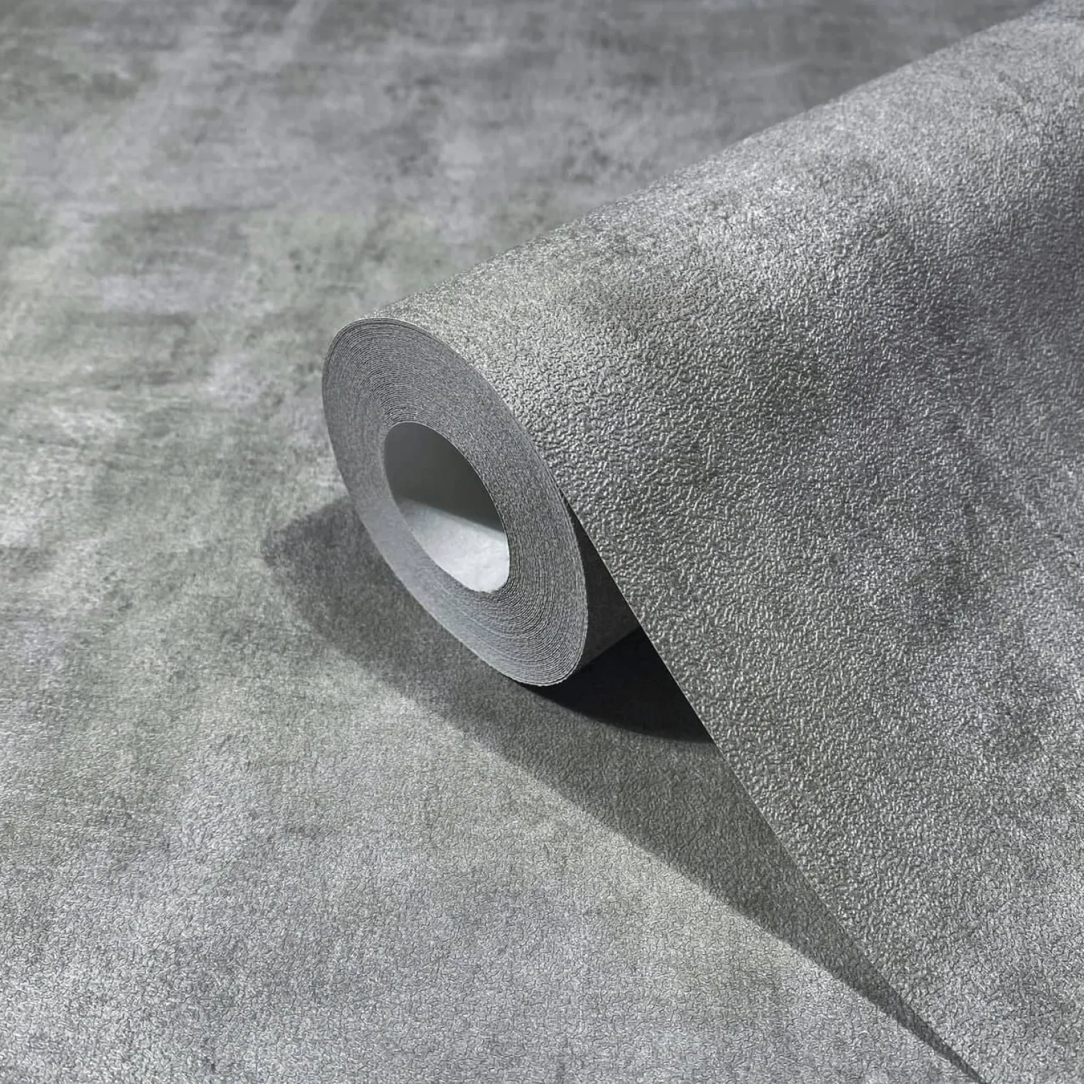 Vliestapete Uni Industrial Betonoptik Dunkelgrau 81614