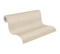 Vliestapete Uni Meliert beige AS Creation 38024-5