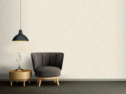Vliestapete Uni meliert beige grau leichter Glanz 32261-8