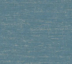 Vliestapete Uni Meliert blau silber Metallic 37857-6