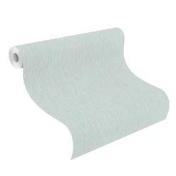 Vliestapete Uni Meliert Einfarbig grau-blau Rasch 570052