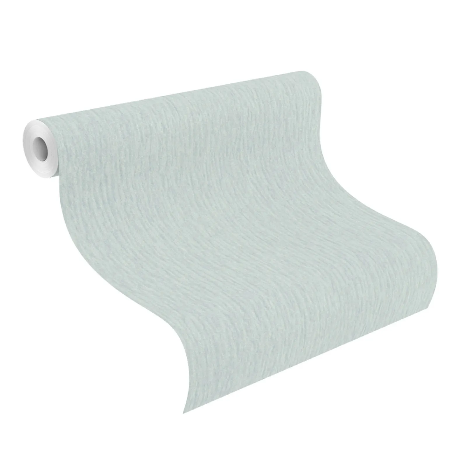 Vliestapete Uni Meliert Einfarbig grau-blau Rasch 570052