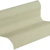 Vliestapete Uni meliert grün beige 37430-3