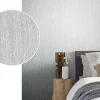 Vliestapete Uni Meliert hellgrau silber Metallic 85757