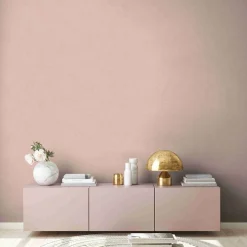 Vliestapete Uni meliert rosa beige 37430-1
