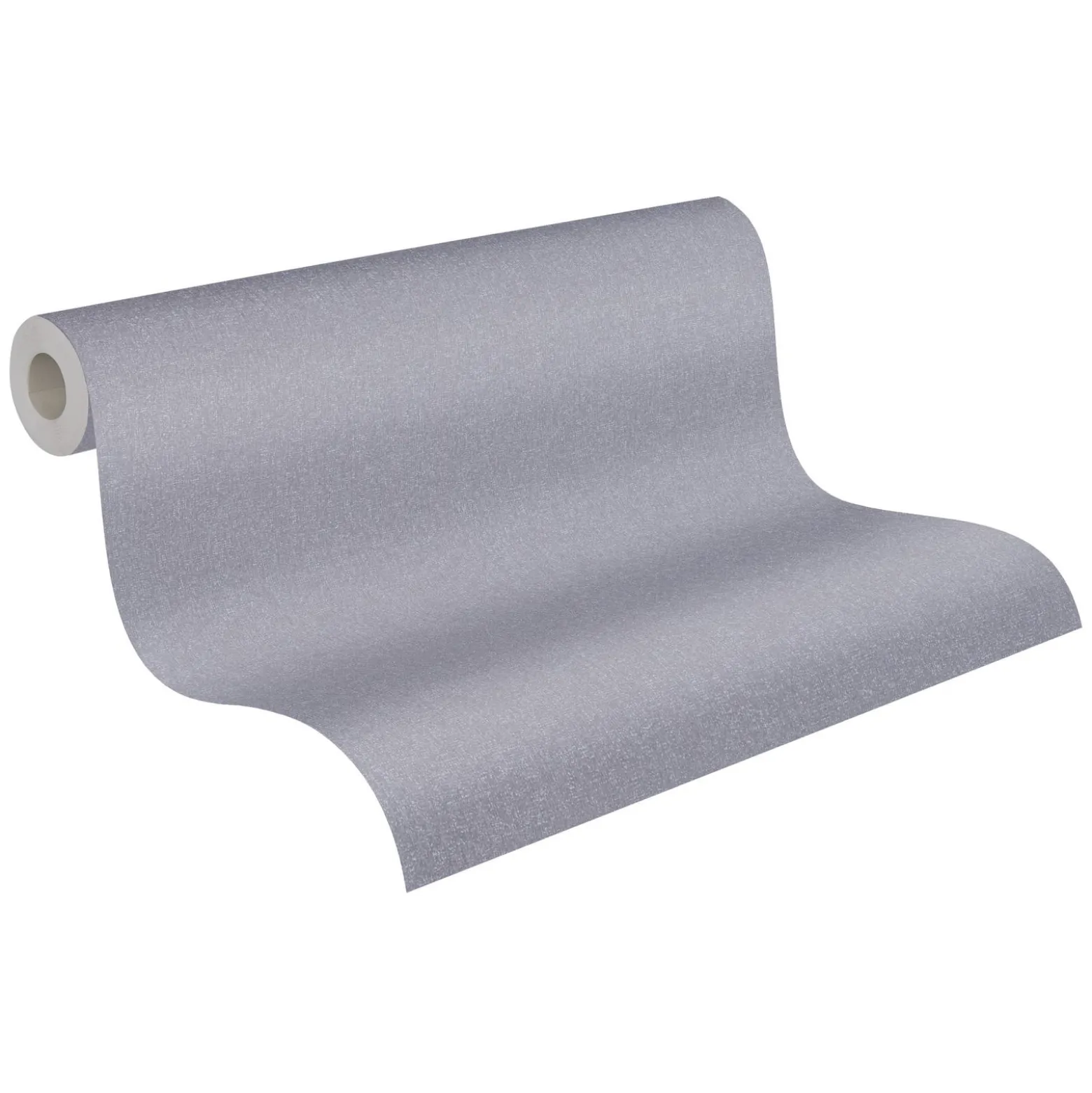 Vliestapete Uni Meliert Struktur Blau Grau 38925-8