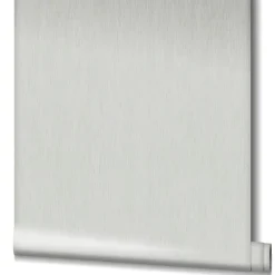 Vliestapete Uni Meliert weiß-grau silber metallic 85758