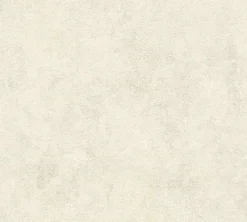 Vliestapete Uni mit Struktur cremebeige Glanz 37425-2