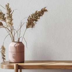 Vliestapete Uni Modern Struktur Grau Beige 82479