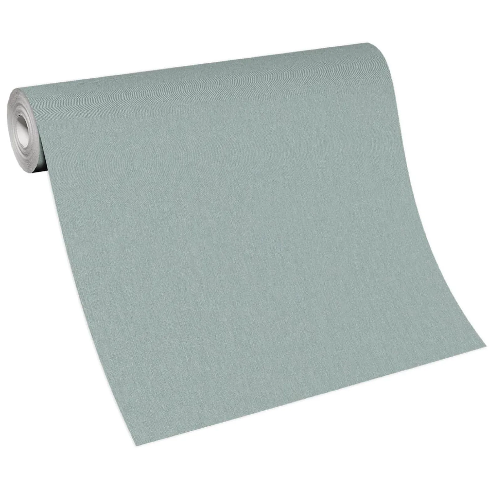 Vliestapete Uni Modern Textil Optik Blau Grau 10393-35