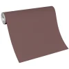 Vliestapete Uni Modern Textil Optik Braun Rot 10393-21