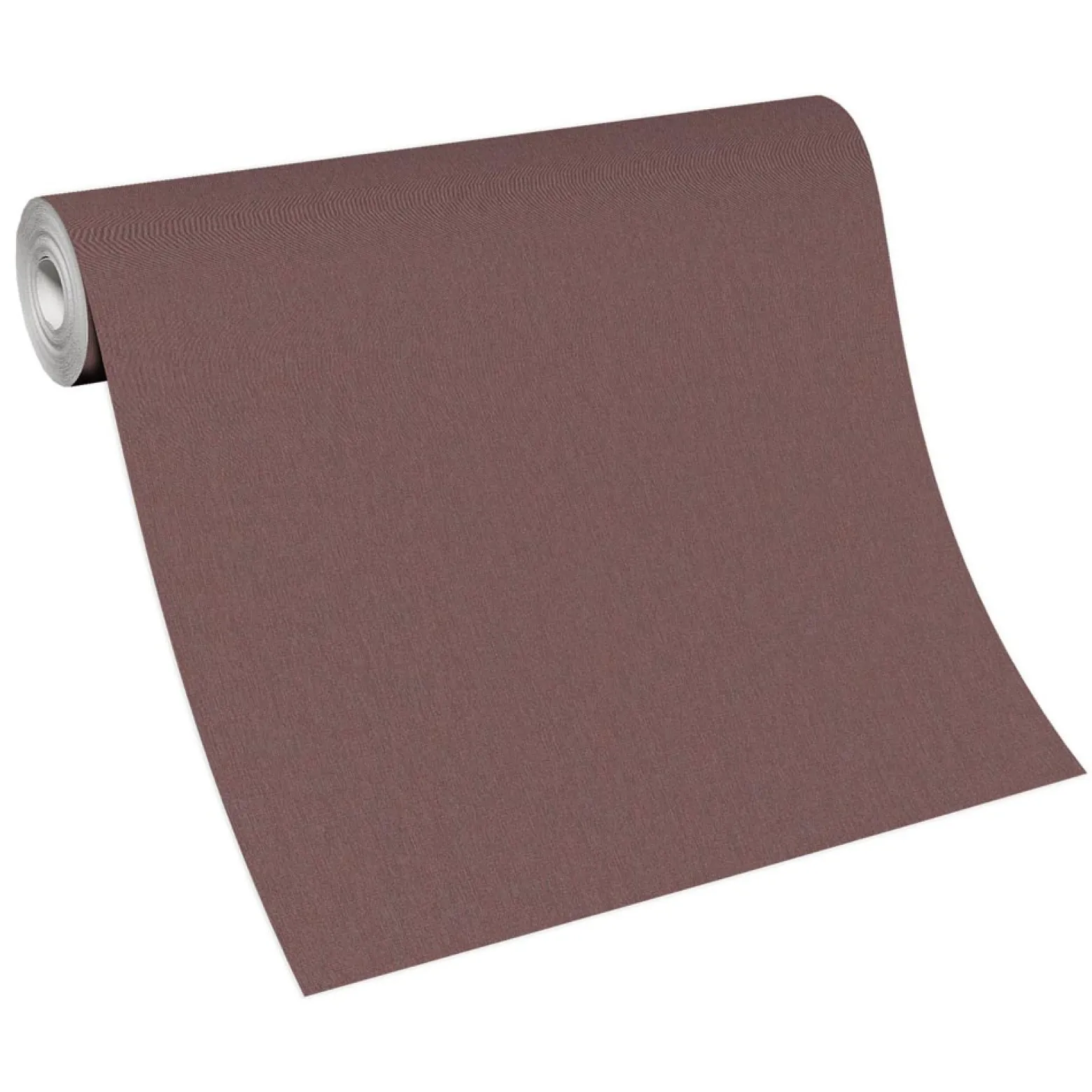 Vliestapete Uni Modern Textil Optik Braun Rot 10393-21
