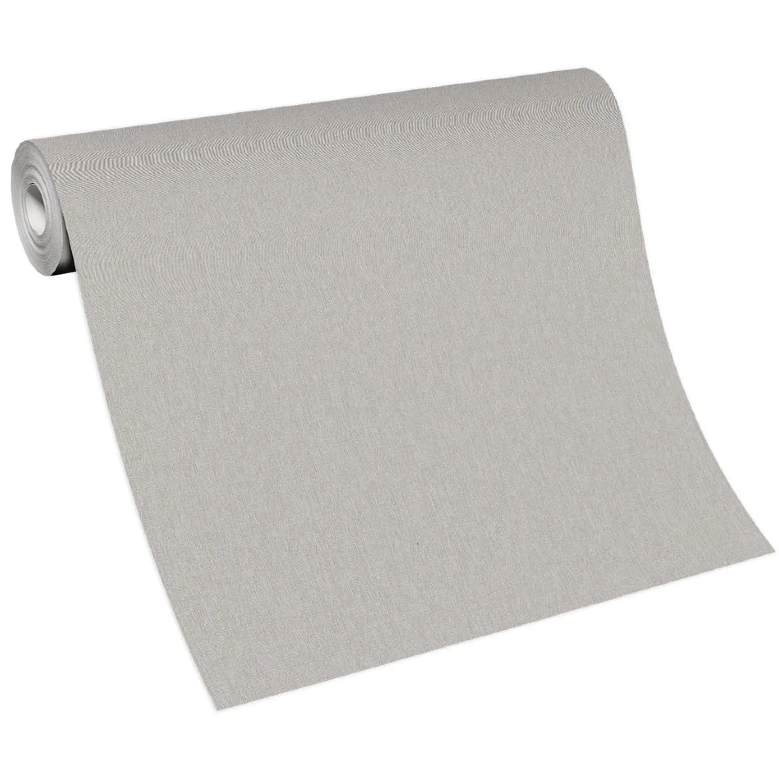 Vliestapete Uni Modern Textil Optik Grau Beige 10393-37