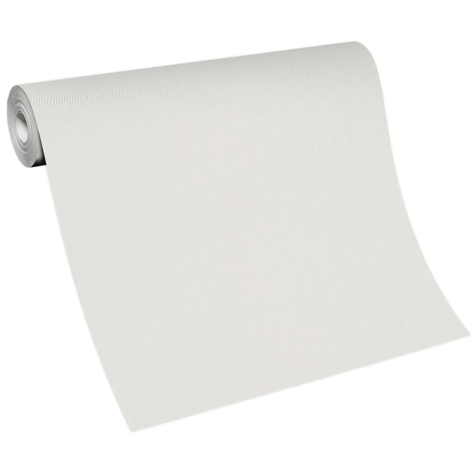 Vliestapete Uni Modern Textil Optik Creme 10393-26