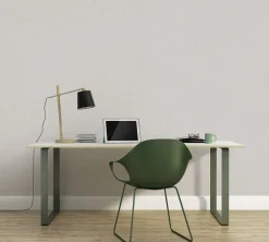 Vliestapete Uni Modern Textiloptik Hellgrau 39341-5