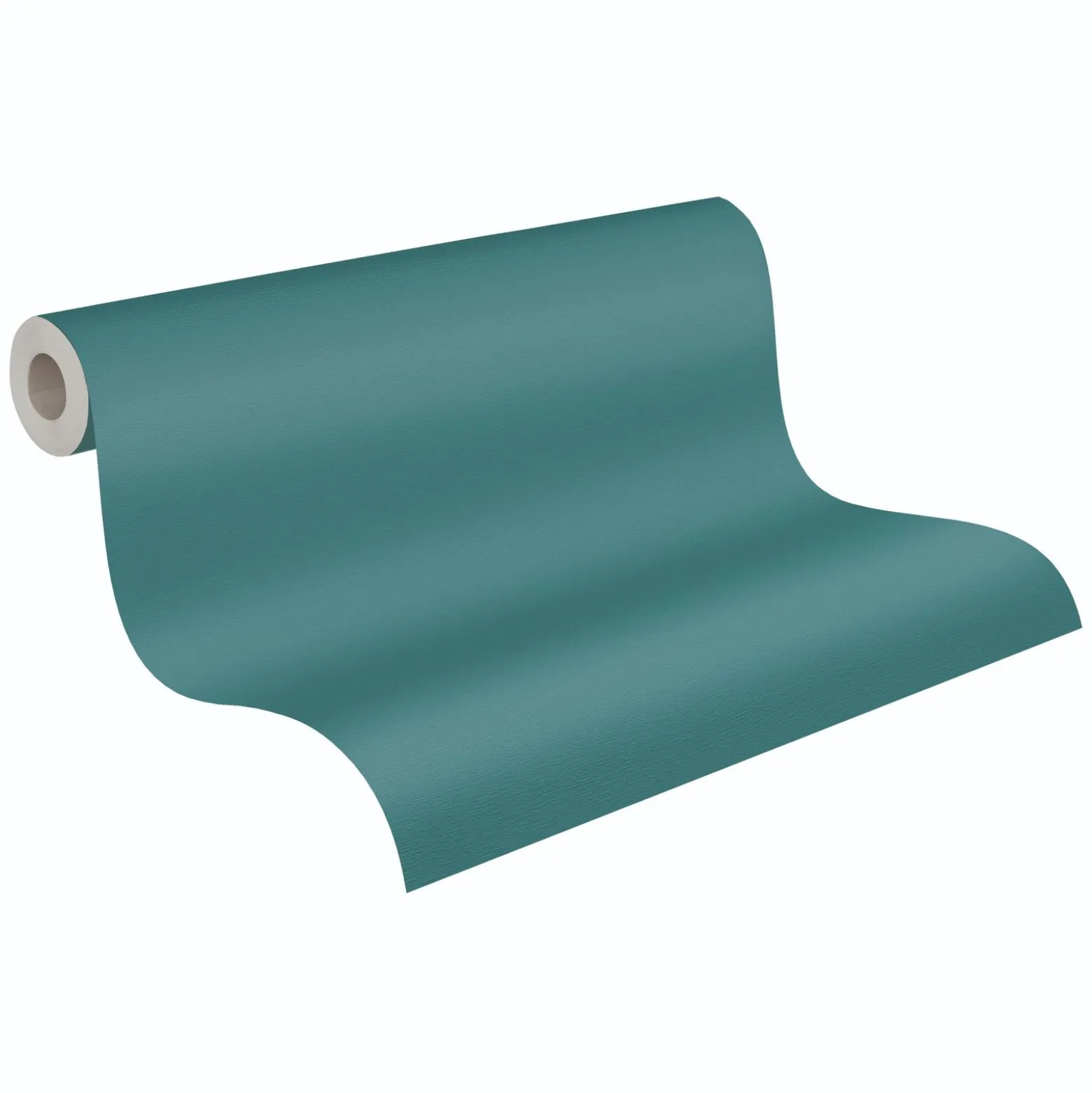 Vliestapete Uni Modern Textiloptik Blau 3957-64