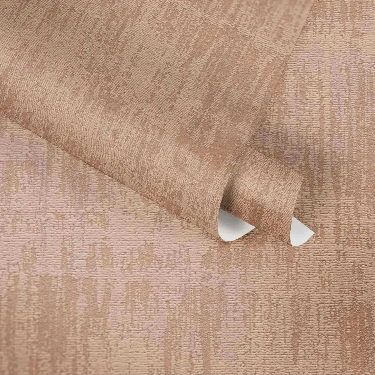 Vliestapete Uni Putz Struktur Rosa Metallic 39504-1