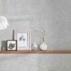 Vliestapete Uni silber-grau 37654-3