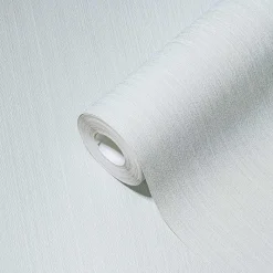 Vliestapete Uni Streifen Struktur blau-grau 38098-2