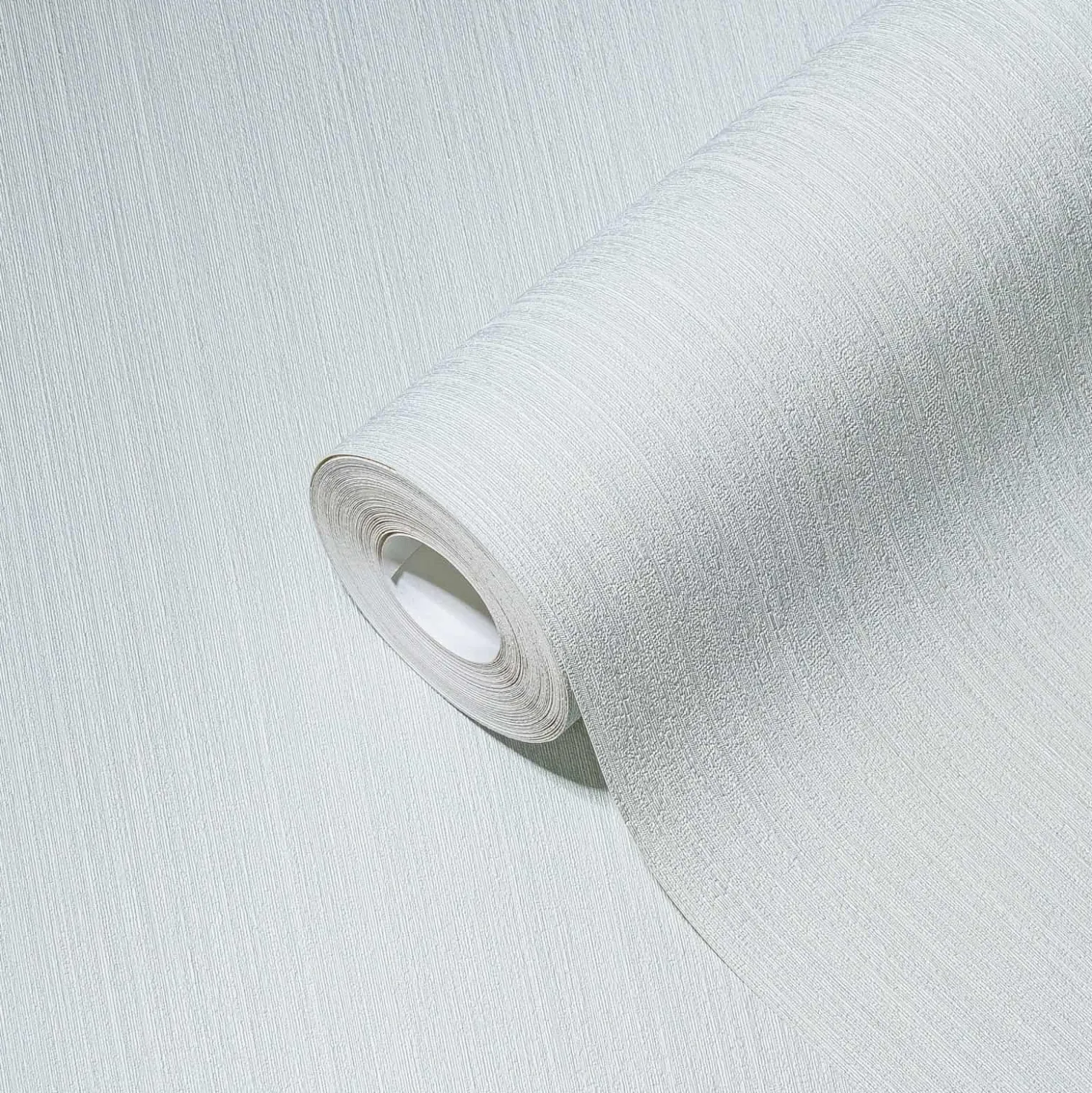 Vliestapete Uni Streifen Struktur blau-grau 38098-2