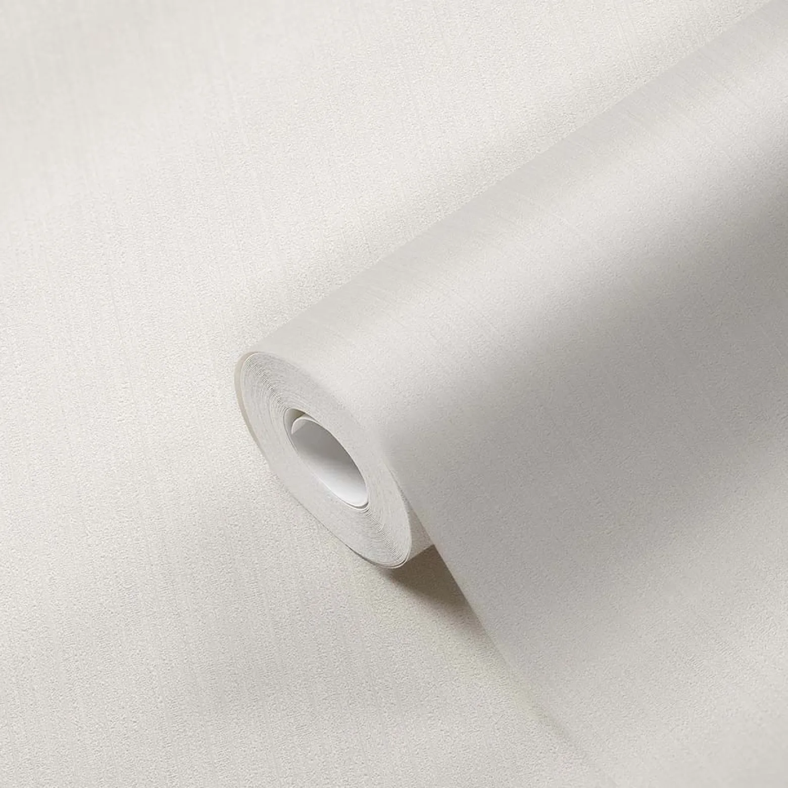 Vliestapete Uni Streifen Struktur creme-weiß 38098-8