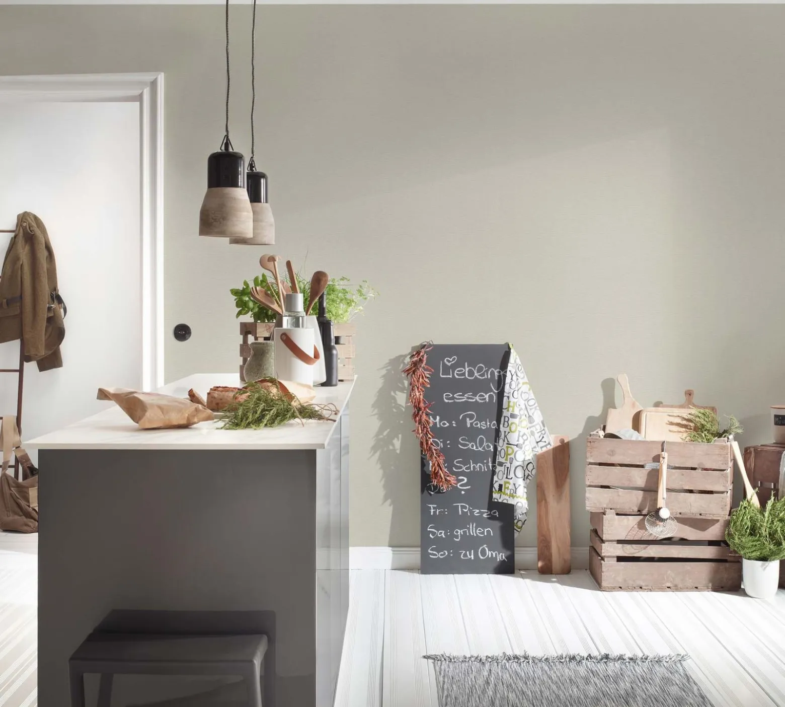 Vliestapete Uni Struktur beige 36713-4