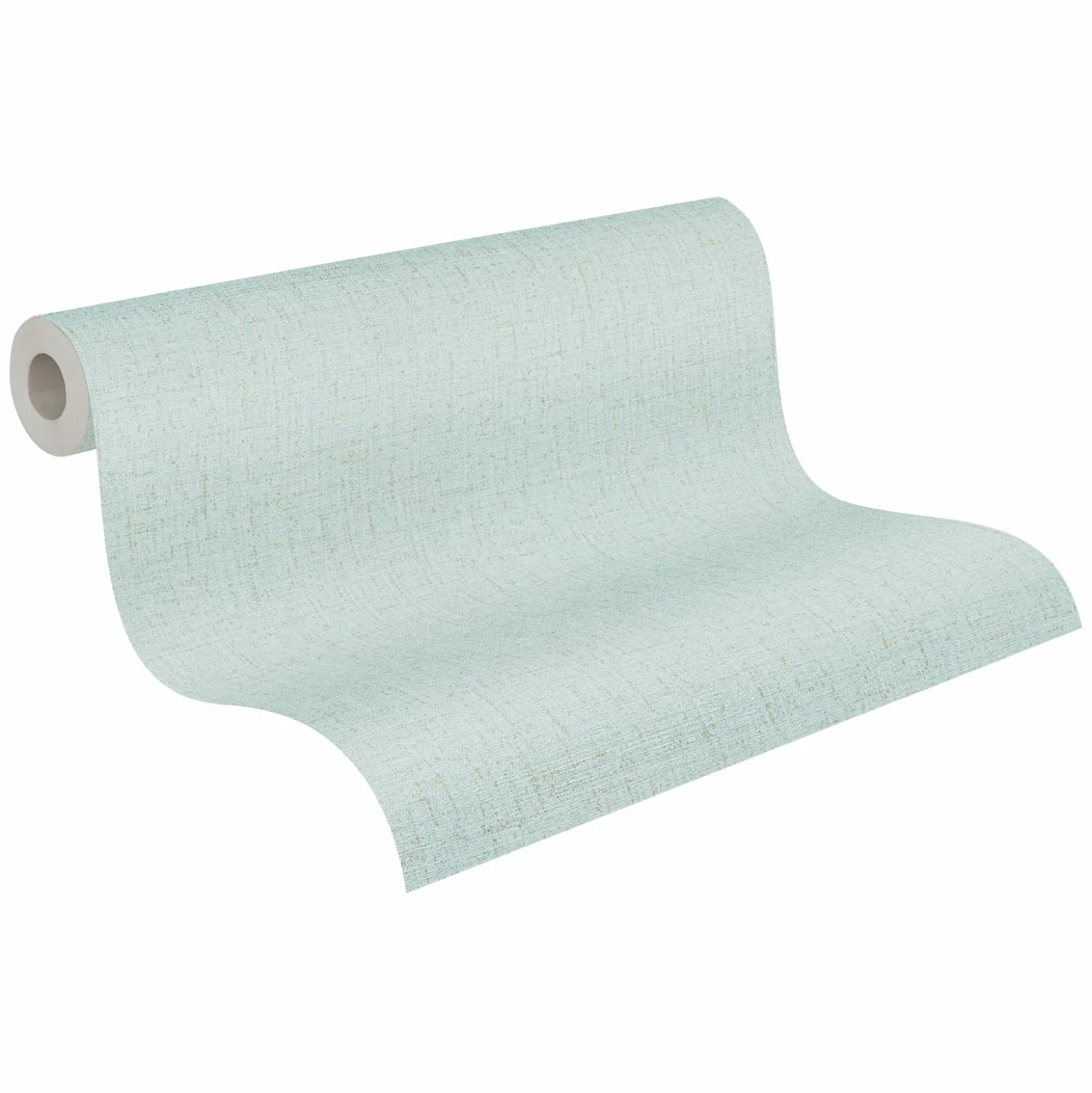 Vliestapete Uni Struktur Blau Grün Metallic 79067-2