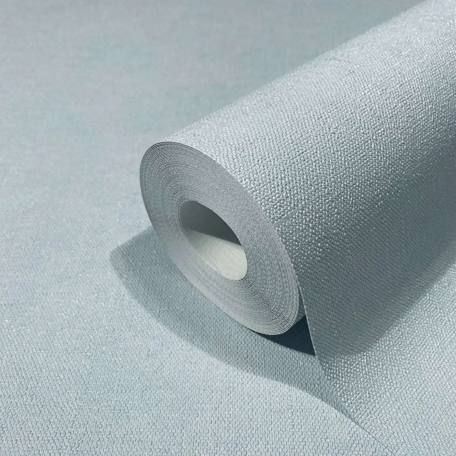 Vliestapete Uni Struktur Blau Glitzer 34416 Marburg