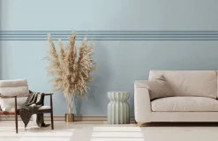Vliestapete Uni Struktur Blau Glitzer 34416 Marburg
