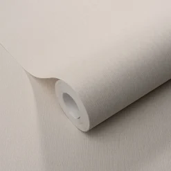 Vliestapete Uni Struktur Creme Beige Metallic 10437-02