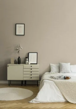 Vliestapete Uni Struktur creme-beige Glitzer 38197-1