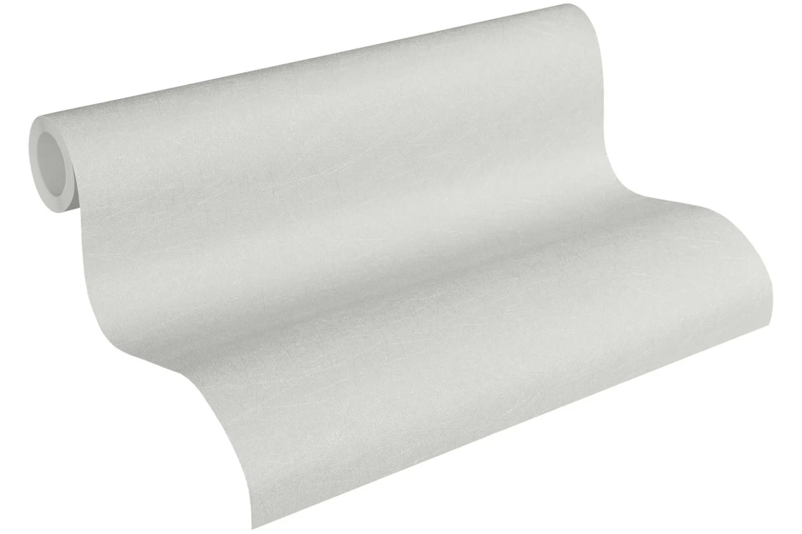 Vliestapete Uni Struktur Grau Silber Metallic 35866-1