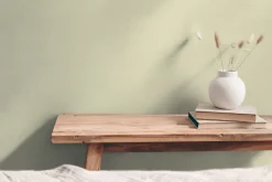 Vliestapete Uni Struktur Modern Grün Creme 79097-6