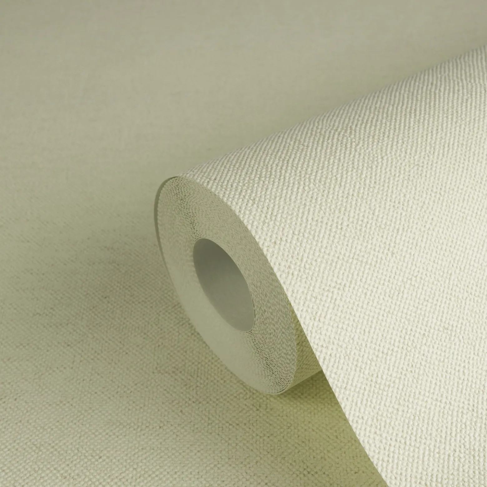Vliestapete Uni Struktur Modern Grün Creme 79097-6