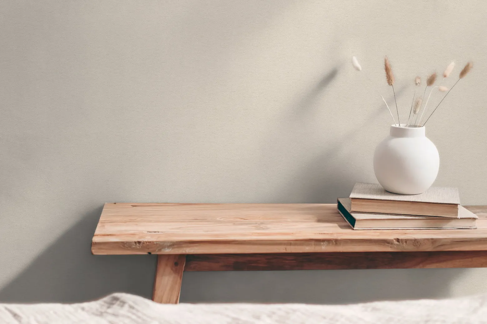 Vliestapete Uni Struktur Modern Creme Grau 79098-7