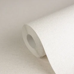 Vliestapete Uni Struktur Modern Creme Grau 79098-7