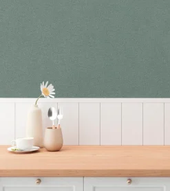 Vliestapete Uni Struktur Modern Grün Blau 79097-7