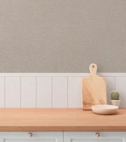 Vliestapete Uni Struktur Modern Braun Grau 79097-8