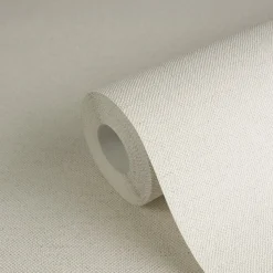 Vliestapete Uni Struktur Modern Creme Grau 79097-3