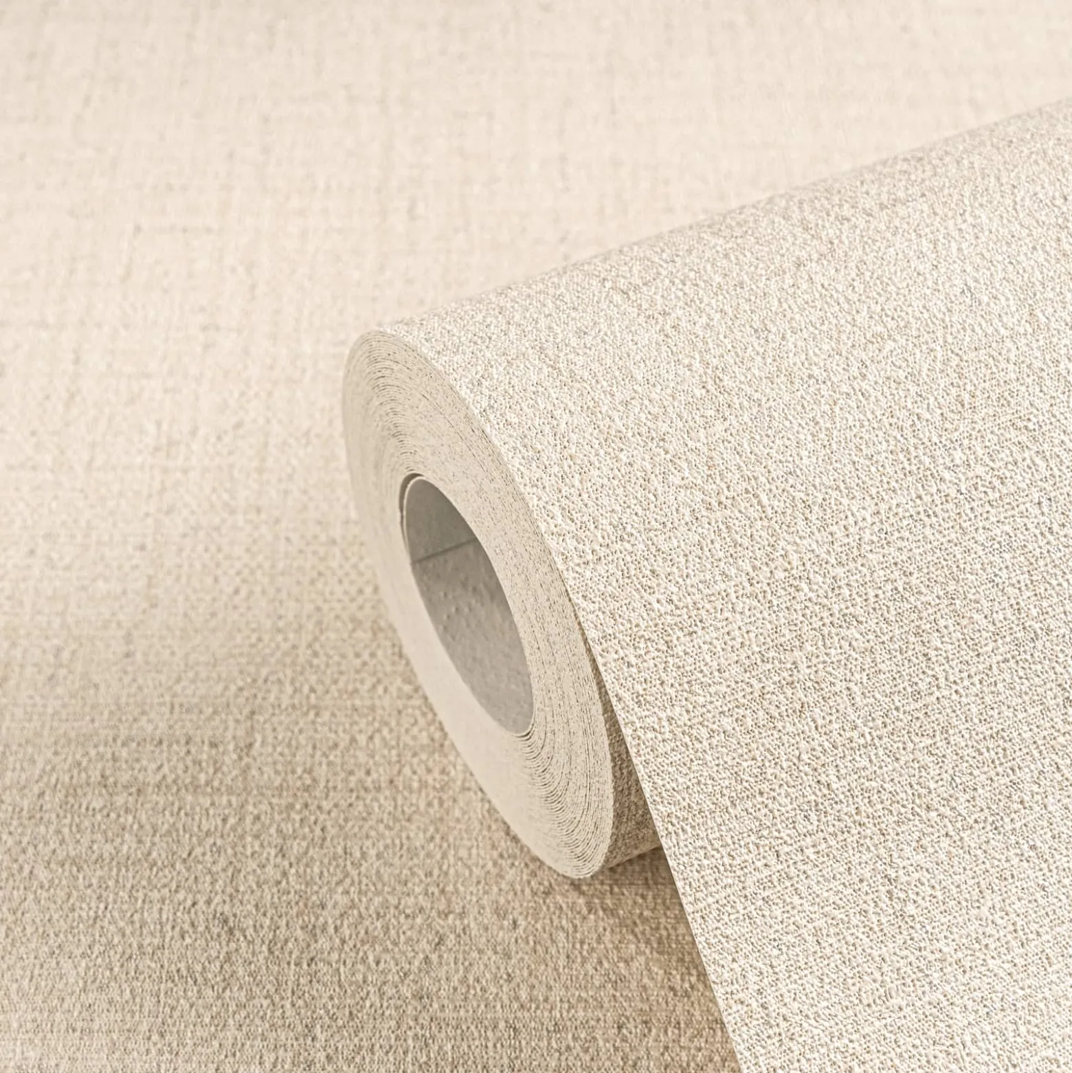 Vliestapete Uni Struktur Modern Beige Grau 79066-5